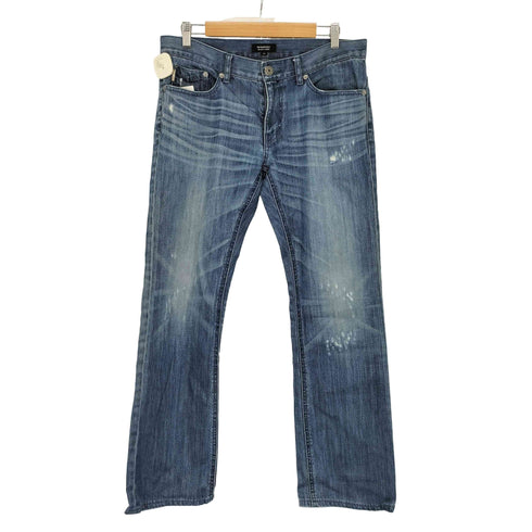 バーバリーブラックレーベル BURBERRY BLACK LABEL used加工デニムパンツ メンズ  79